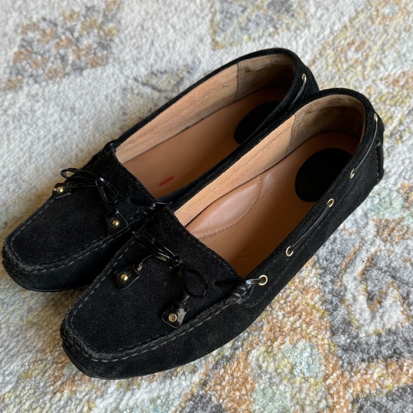 Clarks Artisan Women's Dunbar Cruiser Dark Brown Sueded Loafers women’s Size 9 - Picture 6 of 10